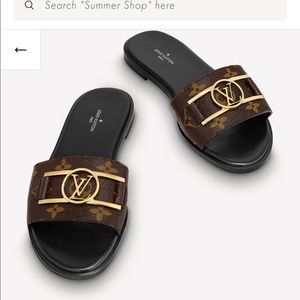 New LOUIS VUITTON sandals